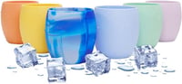 Saturey Hőszigetelő Dupla Falú Szilikon Pohár 200ml 9