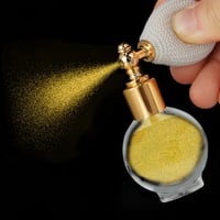 AOOWU Arany Csillámos Spray Arcra, Testre és Hajra - Karácsonyi Partikellék 3