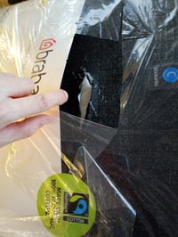 Brabantia 134746 daska za glačanje, veličina C, 124x45 cm, Denim — oštećena, djelomično ispravna: probušena i zarezana površina tkanine (stanje: vidi 2. sliku) 2