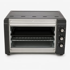 SEVERIN TO 2068 Mini Légkeveréses Sütő és Pirítós 20 L 1500 W Fekete Grillráccsal — Használt, Forgónyárs és Pizzakő nélkül