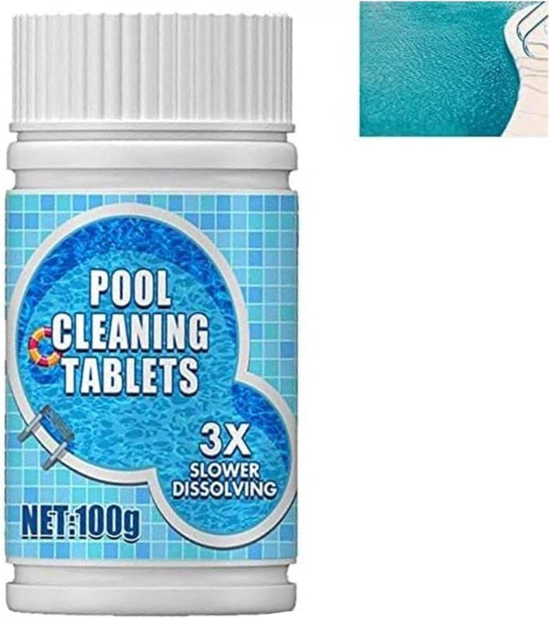 Gyorsan Oldódó Mini Klór Tabletta Medencéhez (100g)