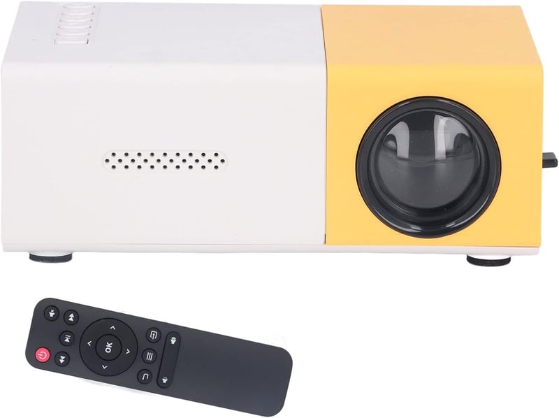 Cuifati 720P HD LED projektor, 24-60 colos vetítés, kültéri és otthoni mozizáshoz