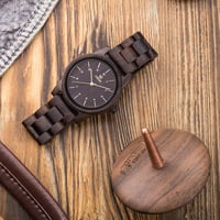 Mujuze Szantálfa Unisex Kvarc Karóra - Könnyű és Csendes 3