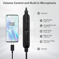 Univerzális USB-C fülhallgató iPhone, Samsung, Xiaomi és más okostelefonokhoz 3