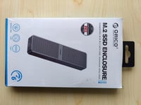 ORICO M.2 SATA SSD Ház USB-C Csatlakozóval, Alumínium, 6Gbps Sebesség 8