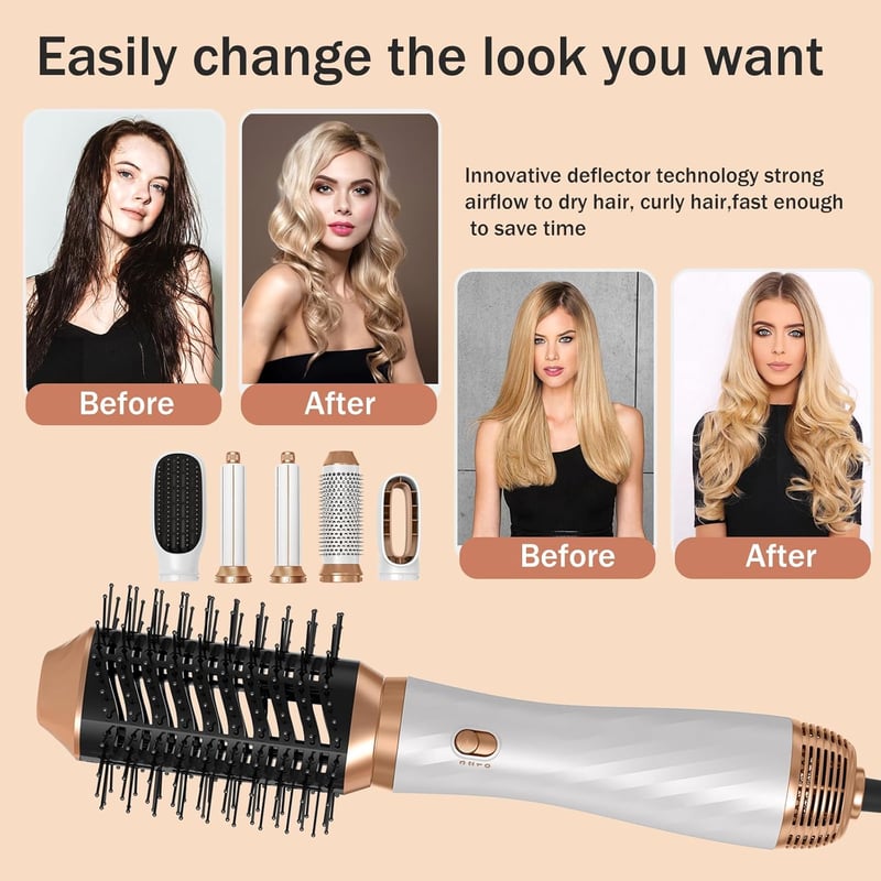 Revlon 6 az 1-ben Hajformázó Légkefe Szett