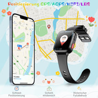 Kinder 4G GPS Okosóra Gyerekeknek - Videohívás, SOS, Lépésszámláló, WiFi 2