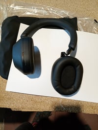 Sony WH-1000XM5 Bluetooth slúchadlá s potlačením hluku, čierne – chybné, na súčiastky/opravu (stav: pozri 2. obrázok) 2