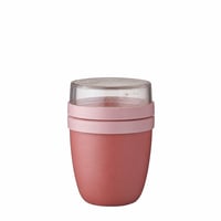Mepal Ellipse Mini Joghurtos Müzlis Pohár 300 ml + 120 ml Vivid Mauve - Használt, koszos — koszos, ételszagú (állapot: lásd a 2. képet) 1