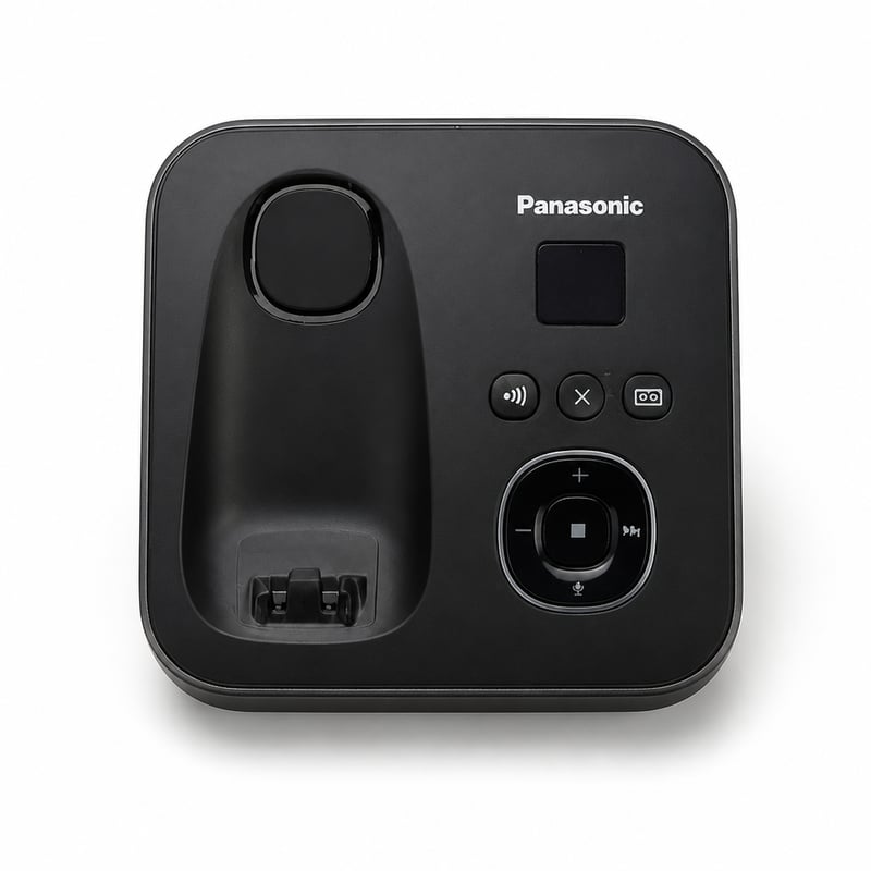 Panasonic KX-TG6821 bazna stanica i punjač za bežični telefon, srebrna, za dijelove