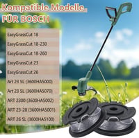 Yweller 8 db F016800569/F016800385 pótdob szett Bosch fűszegélynyírókhoz, 4,9m x 1,6mm damil, EasyGrassCut és ART sorozathoz 3