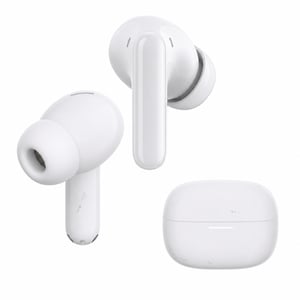 Bezdrôtové slúchadlá Xiaomi Redmi Buds 8 Pro TWS Bluetooth s ANC potlačením hluku, biele — — chybné, na náhradné diely: nefungujú (stav: pozri 2. obrázok)