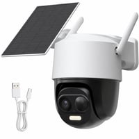 Cameră de securitate Imou 3K 5MP PTZ cu panou solar, WiFi 2.4GHz 360° la exterior — defectă, pentru piese: nu se încarcă (stare: vezi a 2-a imagine) 1