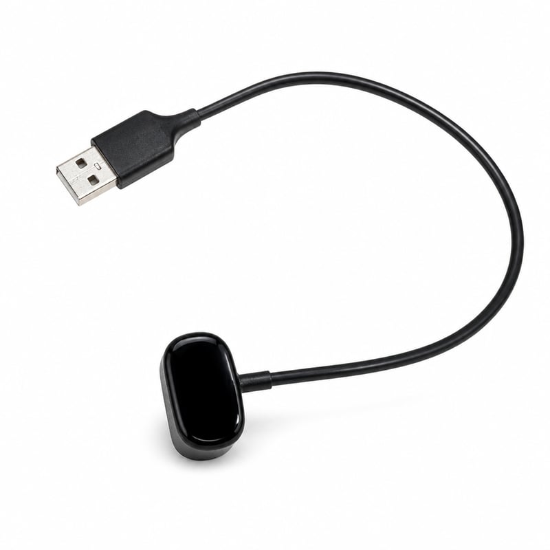 Cablu de încărcare USB pentru Fitbit Versa 4 – Pentru varianta din aluminiu zmeuriu/roz auriu, produs provenit din dezmembrări (donor)