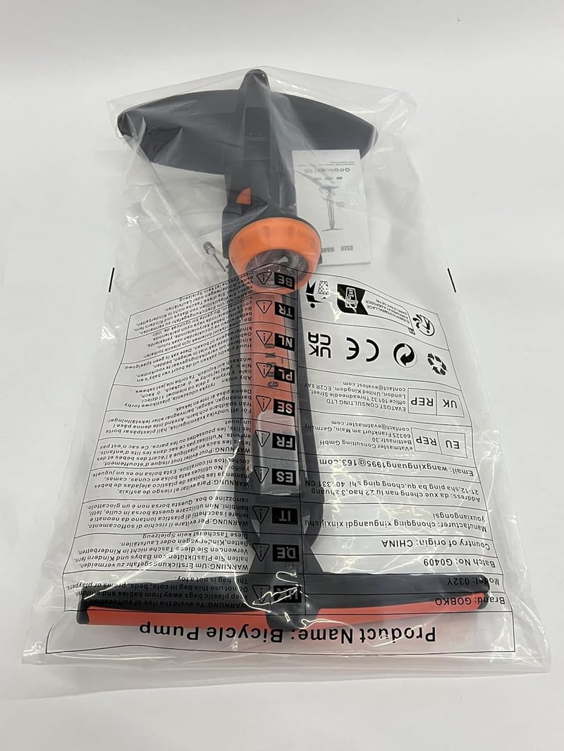 Kerékpár Állópumpa 160 PSI - Presta és Schrader Szelepekhez, Labdákhoz is