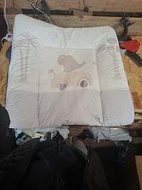 Julius Zöllner Softy podloga za prematanje 75x75 cm, uzorak Safari Tour, vodootporna i periva — na dva mjesta poderana (stanje: vidi 2. sliku) 2