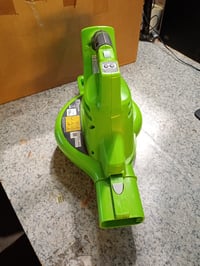 Suflantă și aspirator de frunze cu acumulator Greenworks 40V, cu motor fără perii — fără acumulatori și încărcător (stare: vezi poza 2) 5