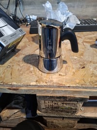Bialetti New Venus kotyogós kávéfőző rozsdamentes acélból, 2 személyes, 85 ml, ezüst színű moka kávékészítő 2