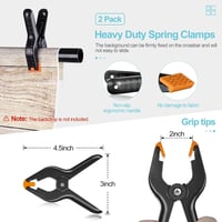 EMART Fotó Háttérállvány 2,8x3m - Stabil Alumínium Keret 13,6kg Teherbírással, 6 Rögzítővel, Zöld Háttérhez, Vetítővászonhoz, Stúdióhoz 5