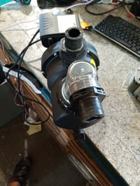 Filtračné čerpadlo do bazéna Steinbach SPS 100-1 550 W, 158 l/min, 10 m — chybné, na náhradné diely: nespustilo sa (stav: pozri 2. obrázok) 2