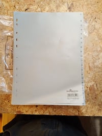 Durable 6522/10 Registrator A4, numeracija 1-20, 20 listova, sivi PP – naborane i pritisnute korice (nekorišteno (stanje: vidi 2. sliku)) 2
