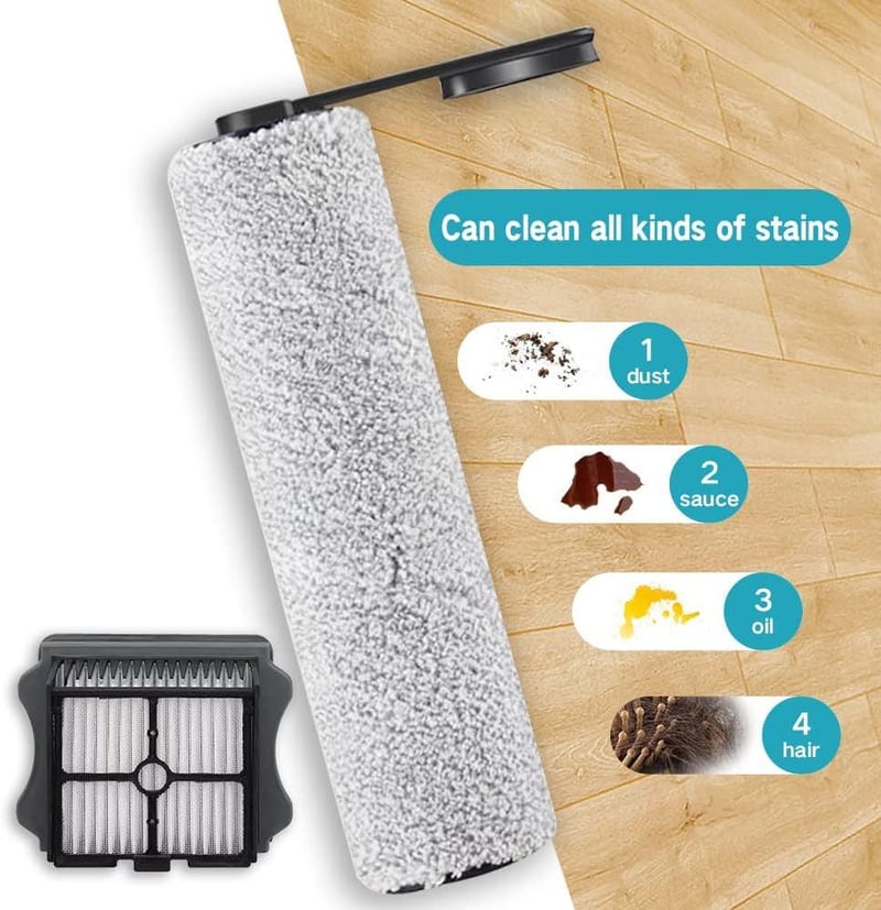 Tineco Floor ONE S5/S5 Pro pótszűrő és kefe készlet - 4 db, felújított