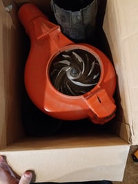 Fúkač, vysávač a drvič lístia 3 v 1 WORX WG505E, 3000 W, 45 litrov — poškodený, na náhradné diely: používaný (stav: viď 2. obrázok) 3