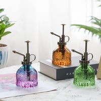 T4U Vintage Üveg Növénypermetező 200ml - Zöld Pumpás Spriccelő Kanna Szobanövényekhez, Szukkulensekhez 5