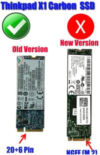 ThinkPad X1 Carbon SSD külső ház - USB-C csatlakozós SATA merevlemez adapter 9