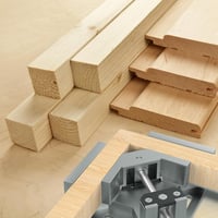 Housolution 90 Fokos Sarokszorító Készlet - 4 db Alumínium Egykezes Derékszögű Asztalos Szorító Állítható Forgó Pofával Képkeretekhez, Famun 5