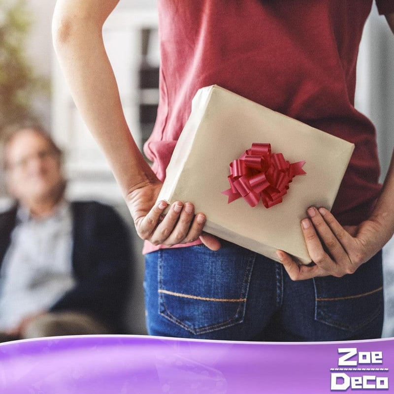 Piros Vízálló Ajándékmasni Szett - Zoe Deco 10db