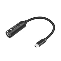 GINTOOYUN PD65W DC 3.5x1.35mm - USB-C Töltőkábel Laptopokhoz, Telefonokhoz és Tabletekhez, 18cm, 65W Teljesítménnyel 1