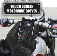WESTWOOD FOX S-es méretVízálló Motoros Kesztyű - Téli, Bőr, Érintőképernyős, Unisex Kesztyű Motorozáshoz 6