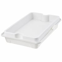 Rotho Cool & Fresh Party Butler hűtőtálca fedő nélkül, BPA-mentes műanyag, átlátszó/fehér, 43,5x29,5x11 cm – (állapot: lásd a 2. képet) 1