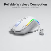 Redragon M810 Pro Wireless Gaming Egér 10000 DPI RGB Háttérvilágítással 4