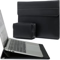 HYZUO 13 colos Laptop Tok Állvány Funkcióval - MacBook Air/Pro 13 M1/M2, XPS 13 Kompatibilis Védőtáska, Fekete 1