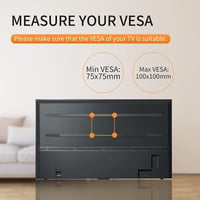 SUPTEK Falra szerelhető TV tartó 13-30" LED/LCD képernyőkhöz, dönthető, 15kg-ig 5