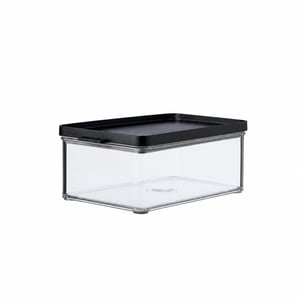 Mepal posuda za hladne nareske 3x500 ml crna, organizator za hladnjak — nedostaje 1 plastična posuda (razina) (stanje: vidi 2. sliku)