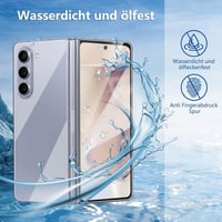 Samsung Galaxy Z Fold 5 Dupla HD TPU Képernyővédő Fólia Szett 5