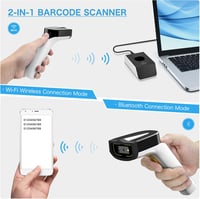 NETUM Wi-Fi vonalkódolvasó - vezeték nélküli 1D/2D/QR szkennelés, POS és leltár rendszerekhez 4