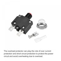 Túlterhelés Védő Biztosíték Szett 10A 125/250V AC 32V DC - 5 darabos 5