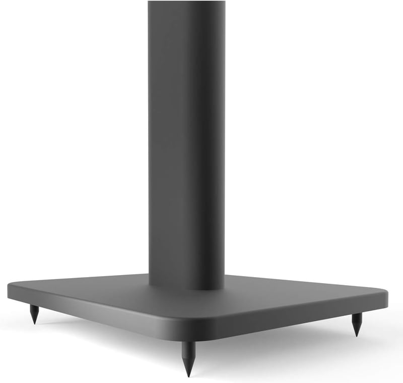Kanto SP26PL Fekete Hangfal Állvány - 26" Könyvespolc Hangfalakhoz, Stabil Fém Konstrukció, 66 cm Magas