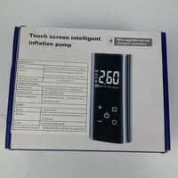 YUGUANG 150 PSI elektromos légpumpa 6000 mAh akkumulátorral, érintőképernyő és LED világítás 10