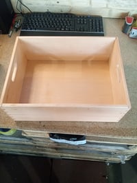 Zeller 13309 Többcélú Fa Tárolóláda Lakkozott Bükkfából 40x30x21 cm – Hiányzó Talp, Egyébként Újszerű Állapot (állapot: lásd a 2. képet) 2