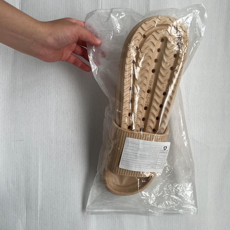 Cozislides Felhő Papucs - Csúszásmentes Gumi Házicipő Khaki 38/39 EU