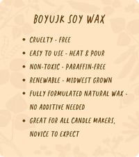 BOYUJK Prémium Bio Szójaviasz Gyertyakészítéshez - 5kg, 100% Természetes, Adalékmentes 4