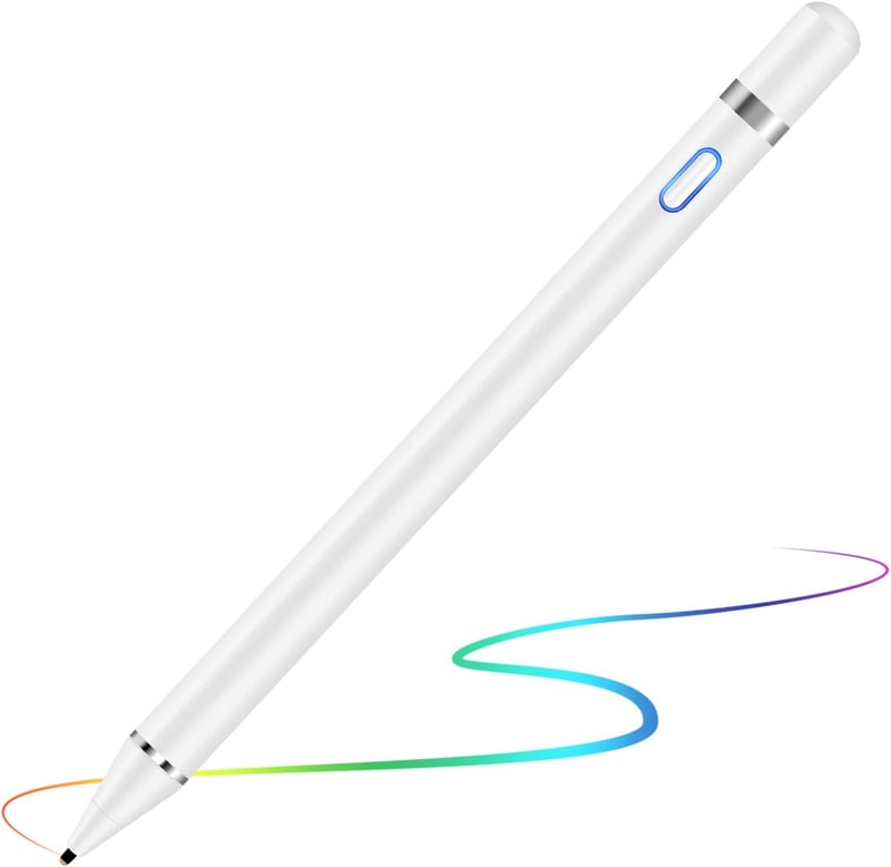 Mixoo 1,5 mm-es újratölthető érintőceruza iPad és okoseszközökhöz - Fehér