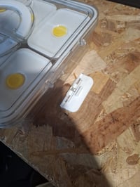 FZDSY Snack kutija, pladanj s 8 odjeljaka i pojedinačnim poklopcima - pladanj za posluživanje grickalica i umaka otporan na curenje — slomljen poklopac (stanje: pogledajte 2. sliku) 3