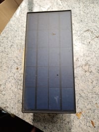 Lampă solară LED de exterior INTELAMP cu senzor de mișcare 1200 lm, reflector de securitate solar cu 3 capete pentru grădină și terasă, utilizat 5