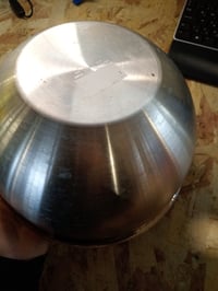 Bol pentru amestecare adânc RÖSLE din oțel inoxidabil, 28 cm, 8,5 litri, oțel 18/10, lavabil în mașina de spălat vase, pentru prepararea și depozitarea alimentelor, culoare argintie 4